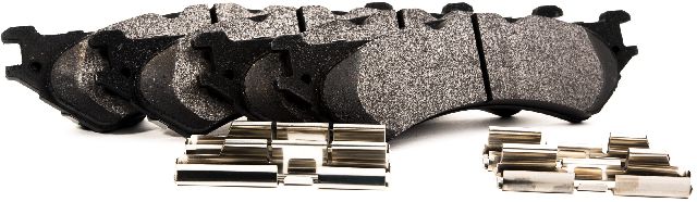 2003-2007 Ford E-250 Disc Brake Pad Set - Rear (Performance Friction)