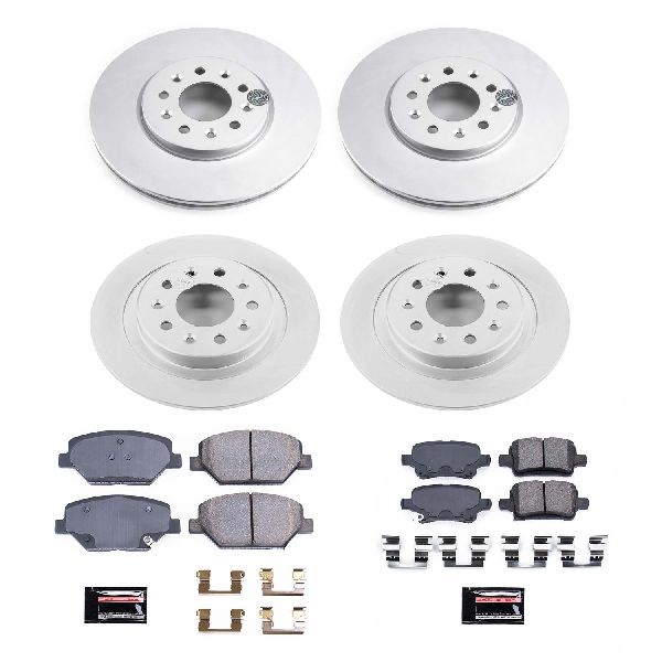 2018-2020 GMC Terrain Disc Brake Kit - Front and Rear (Powerstop)