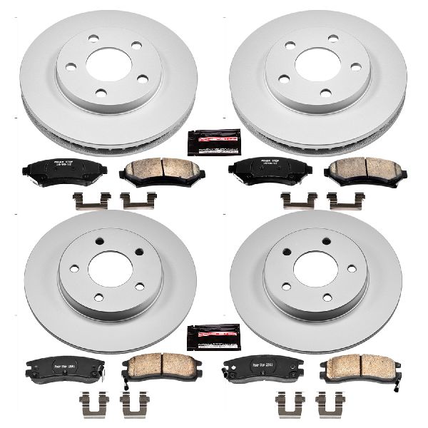2000-2005 Buick LeSabre Disc Brake Kit - Front and Rear (Powerstop)