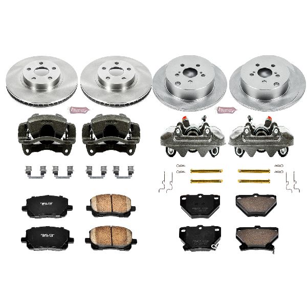 2003-2006 Pontiac Vibe Disc Brake Kit - Front and Rear (Powerstop)
