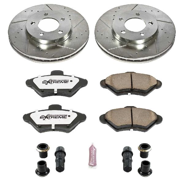 1993-1997 Mercury Cougar Disc Brake Kit - Front (Powerstop)