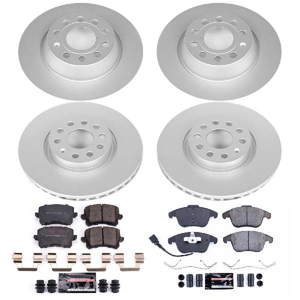 2015 Audi Q3 Disc Brake Kit - Front and Rear (Powerstop)