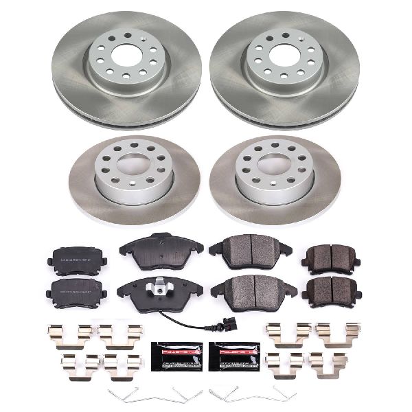 2008 Audi A3 Disc Brake Kit - Front and Rear (Powerstop)
