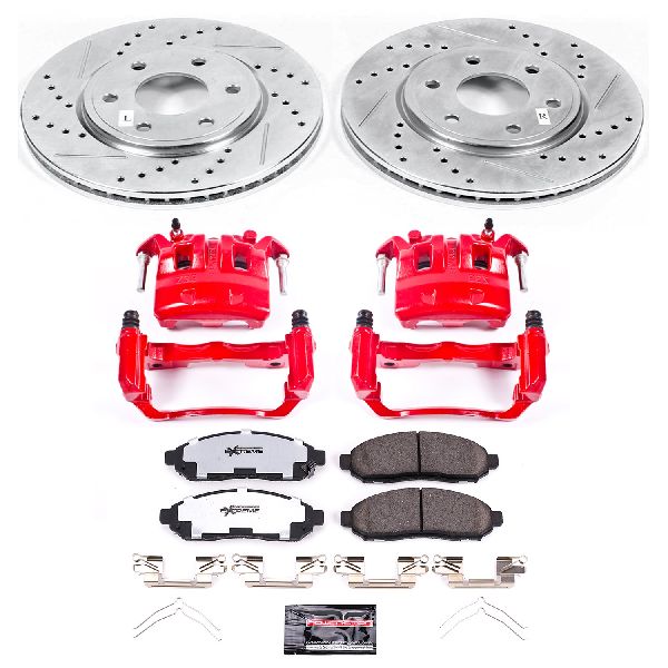 2009-2012 Suzuki Equator Disc Brake Kit - Front (Powerstop)