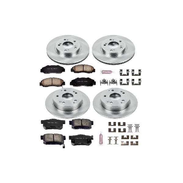 1997-2001 Acura Integra Disc Brake Kit - Front and Rear (Powerstop)