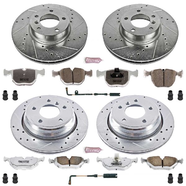 2001-2003 BMW 530i Disc Brake Kit - Front and Rear (Powerstop)