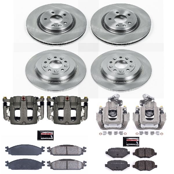 2009 Ford Flex Disc Brake Kit - Front and Rear (Powerstop)