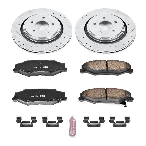 2006-2009 Cadillac XLR Disc Brake Kit - Rear (Powerstop)