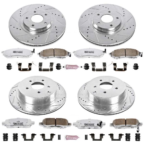 2011-2014 Nissan Murano Disc Brake Kit - Front and Rear (Powerstop)