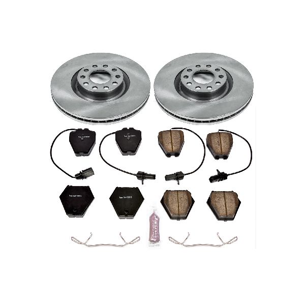 2002-2003 Audi S6 Disc Brake Kit - Front (Powerstop)