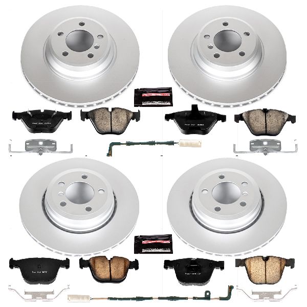 2006-2008 BMW 750i Disc Brake Kit - Front and Rear (Powerstop)