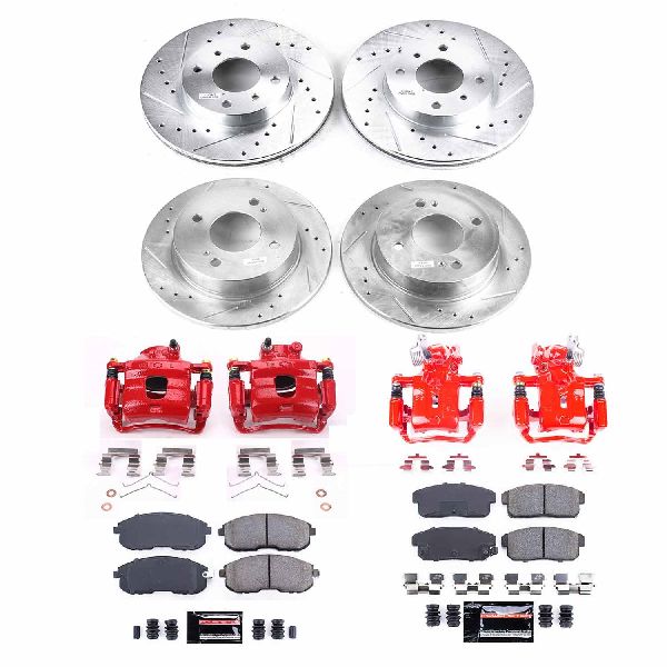 2002-2006 Nissan Sentra Disc Brake Kit - Front and Rear (Powerstop)