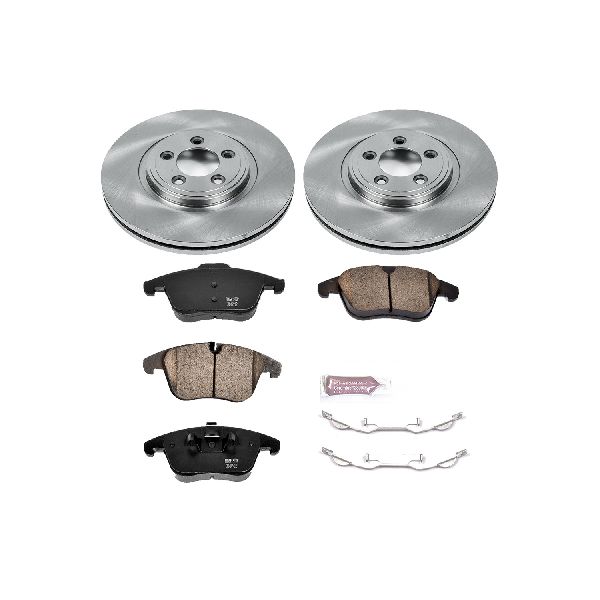 2009-2010 Jaguar XF Disc Brake Kit - Front (Powerstop)