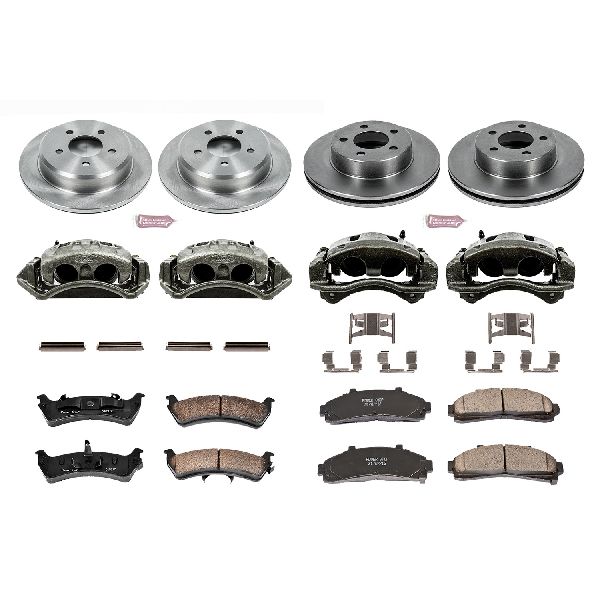 1999-2000 Ford F-150 Disc Brake Kit - Front and Rear (Powerstop)