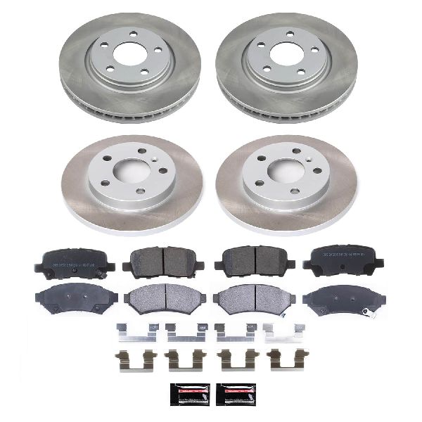 2005-2008 Pontiac Grand Prix Disc Brake Kit - Front and Rear (Powerstop)