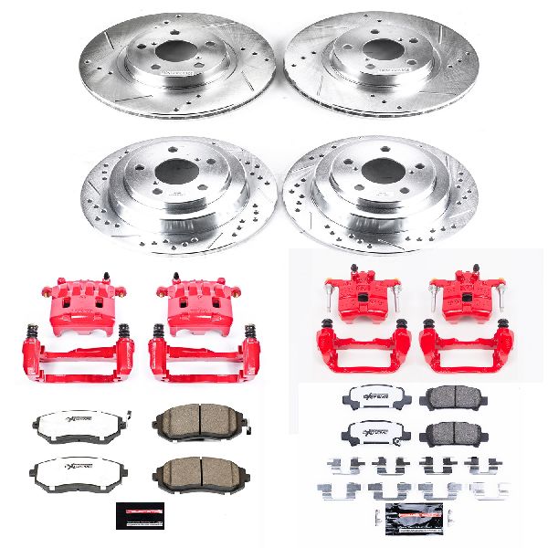2002-2003 Subaru Impreza Disc Brake Kit - Front and Rear (Powerstop)