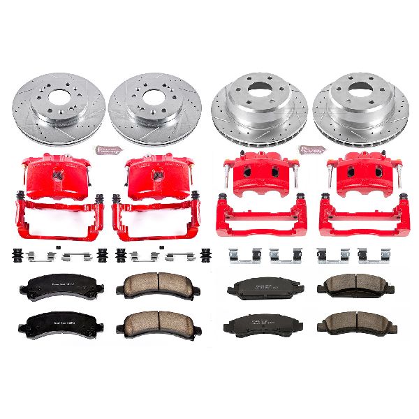 2009-2014 Chevrolet Express 1500 Disc Brake Kit - Front and Rear (Powerstop)
