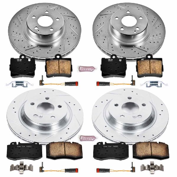 2000-2003 Mercedes-Benz S500 Disc Brake Kit - Front and Rear (Powerstop)