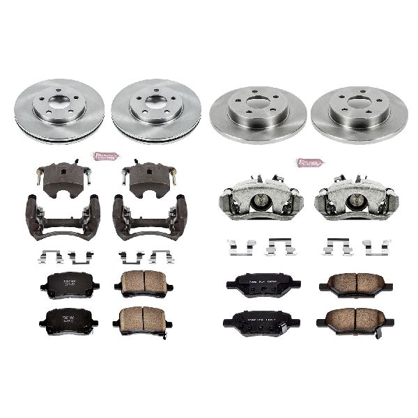 2006-2007 Pontiac G6 Disc Brake Kit - Front and Rear (Powerstop)