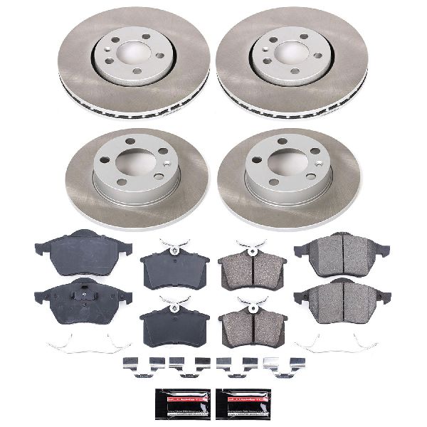 1998-1999 Volkswagen Jetta Disc Brake Kit - Front and Rear (Powerstop)