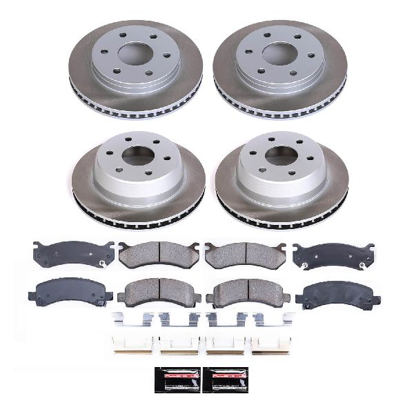 2003-2008 Chevrolet Express 1500 Disc Brake Kit - Front and Rear (Powerstop)