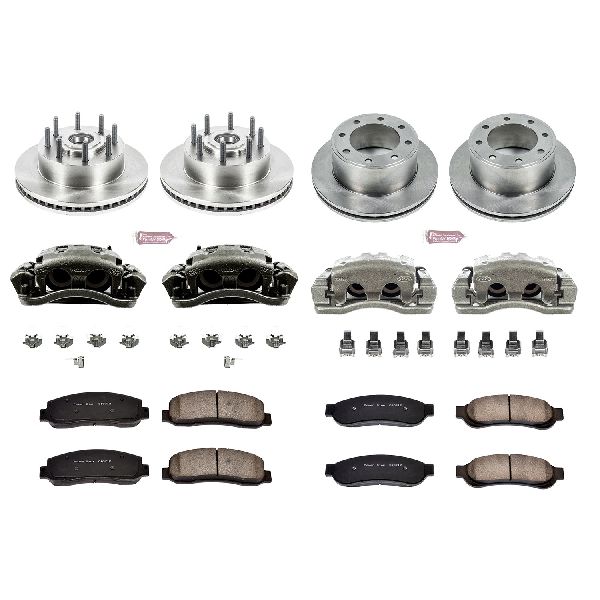 2005-2007 Ford F-350 Super Duty Disc Brake Kit - Front and Rear (Powerstop)