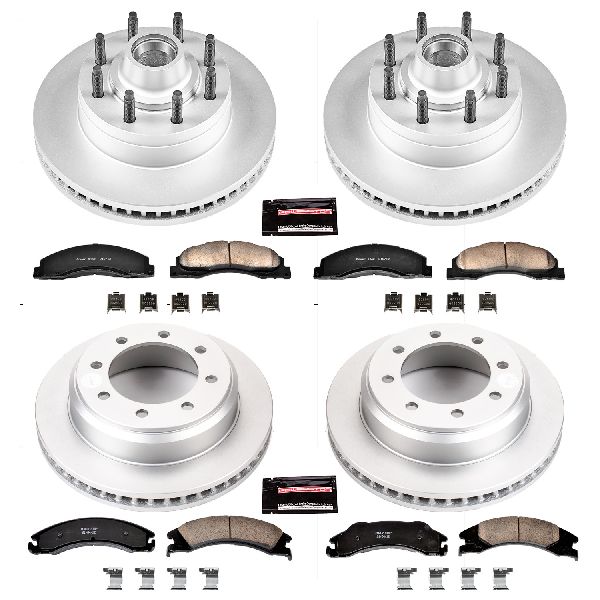 2008-2014 Ford E-150 Disc Brake Kit - Front and Rear (Powerstop)