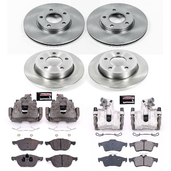 2006-2007 Mazda 3 Disc Brake Kit - Front and Rear (Powerstop)
