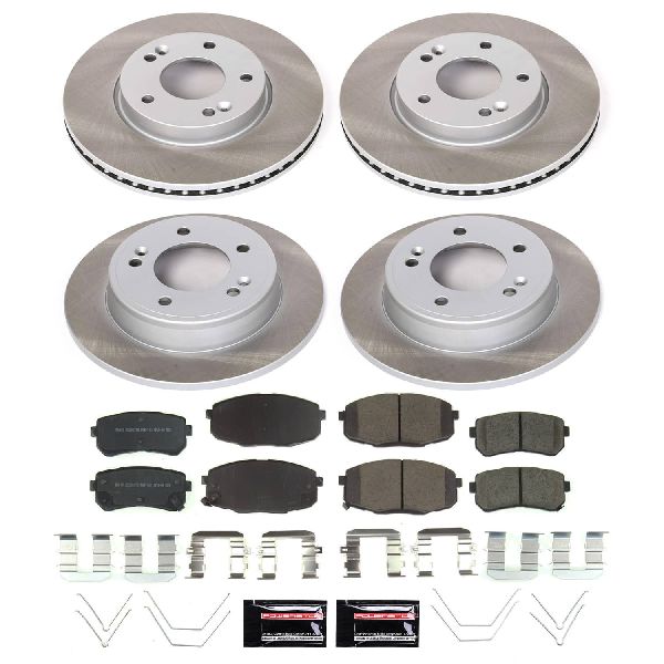 2021-2023 Kia Seltos Disc Brake Kit - Front and Rear (Powerstop)