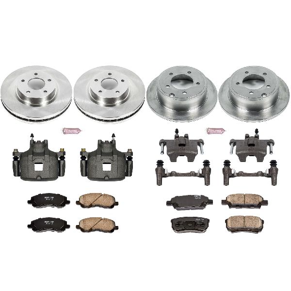 2012 Mitsubishi Lancer Disc Brake Kit - Front and Rear (Powerstop)