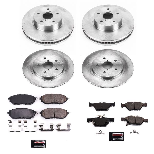 2015 Subaru Legacy Disc Brake Kit - Front and Rear (Powerstop)