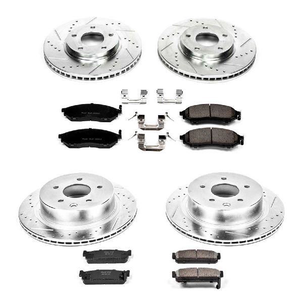 2003-2004 INFINITI M45 Disc Brake Kit - Front and Rear (Powerstop)