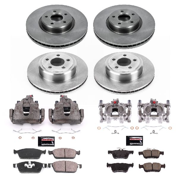 2017-2019 Ford Escape Disc Brake Kit - Front and Rear (Powerstop)