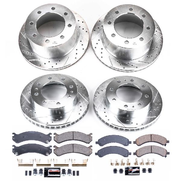 2003-2008 Chevrolet Express 3500 Disc Brake Kit - Front and Rear (Powerstop)