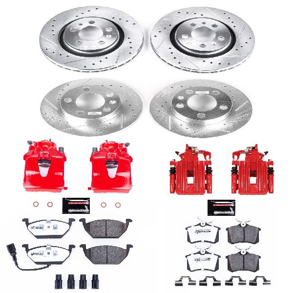 2000-2006 Volkswagen Golf Disc Brake Kit - Front and Rear (Powerstop)