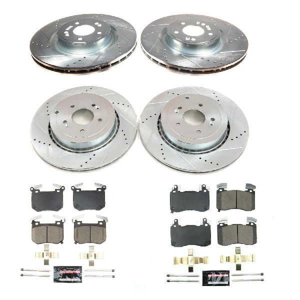 2018-2022 Kia Stinger Disc Brake Kit - Front and Rear (Powerstop)
