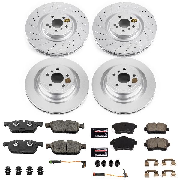 2014-2016 Mercedes-Benz GL550 Disc Brake Kit - Front and Rear (Powerstop)