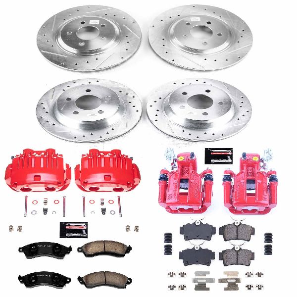 1994-1998 Ford Mustang Disc Brake Kit - Front and Rear (Powerstop)
