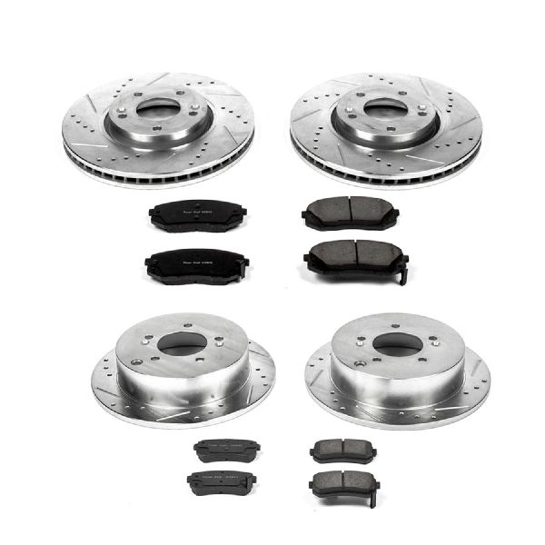 2010-2015 Hyundai Tucson Disc Brake Kit - Front and Rear (Powerstop)