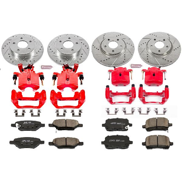 2005-2008 Pontiac G6 Disc Brake Kit - Front and Rear (Powerstop)