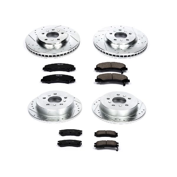 2006-2007 Chevrolet Monte Carlo Disc Brake Kit - Front and Rear (Powerstop)
