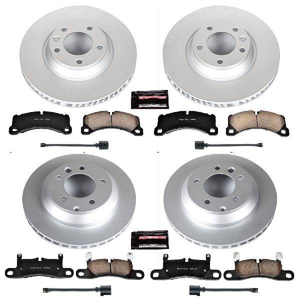 2011-2013 Porsche Cayenne Disc Brake Kit - Front and Rear (Powerstop)