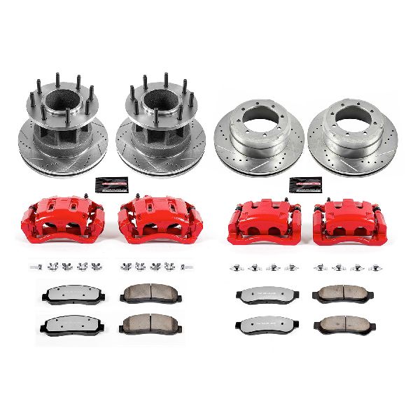 2007-2010 Ford F-350 Super Duty Disc Brake Kit - Front and Rear (Powerstop)