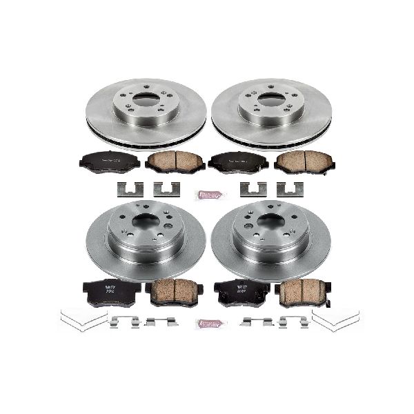 2003-2011 Honda Element Disc Brake Kit - Front and Rear (Powerstop)