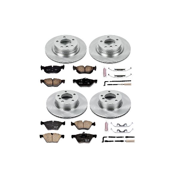 2007 BMW 328i Disc Brake Kit - Front and Rear (Powerstop)