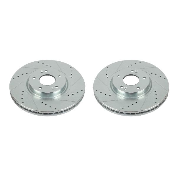 2007-2012 Hyundai Veracruz Disc Brake Rotor Set - Front (Powerstop)