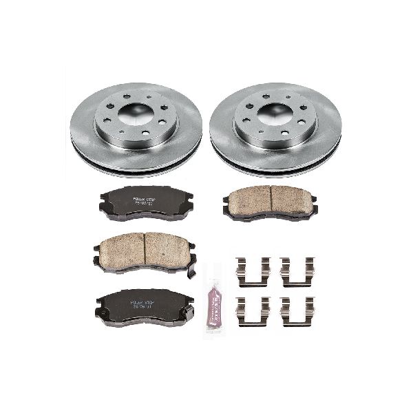 1993-1995 Eagle Summit Disc Brake Kit - Front (Powerstop)
