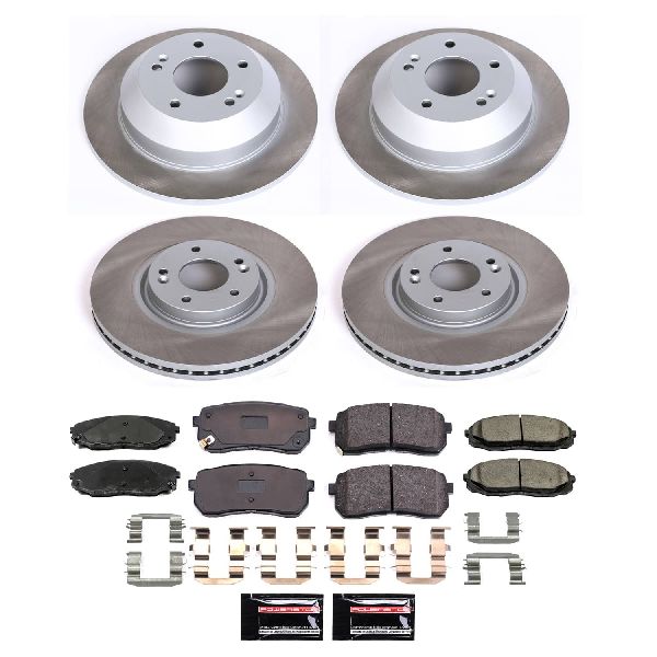 2015-2021 Kia Sedona Disc Brake Kit - Front and Rear (Powerstop)