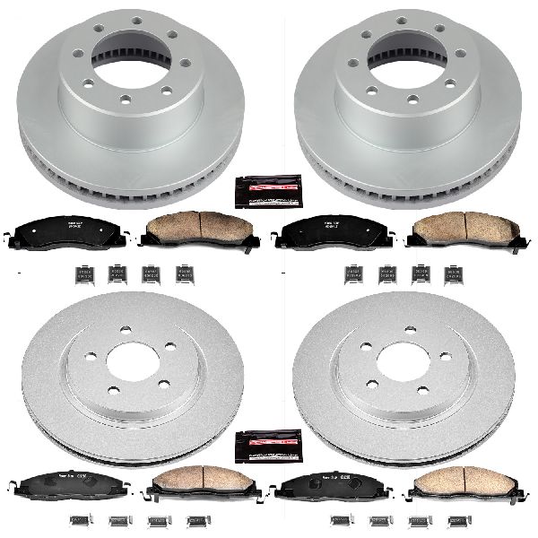 2012 Ram 1500 Disc Brake Kit - Front and Rear (Powerstop)