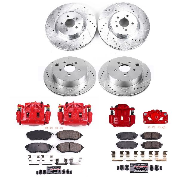 2014-2018 Subaru Forester Disc Brake Kit - Front and Rear (Powerstop)